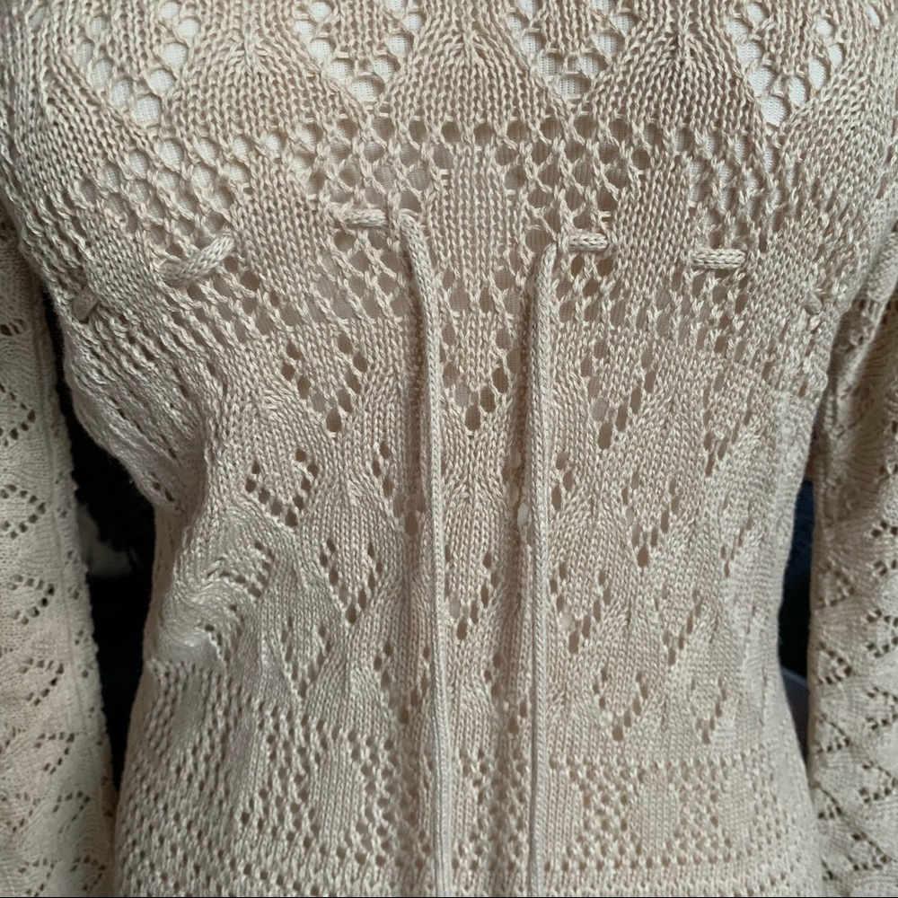 Malea Knit Cream Dress - Picture 4 of 8